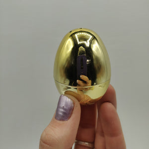 Metallic Gold Fillable Egg