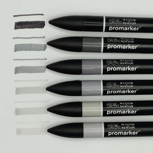 W&N Promarker Set - Neutral Tones