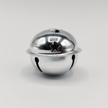 Load image into Gallery viewer, Cut Out Star Bell - Silver 40mm
