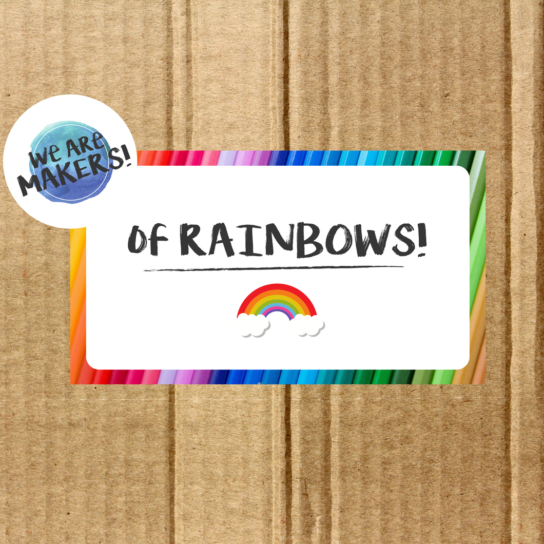 We are Makers! Of Rainbows Craft Box