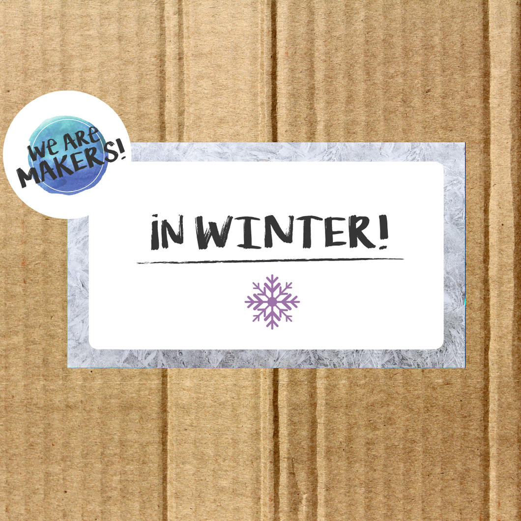 We Are Makers! In Winter Craft Box