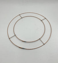 Load image into Gallery viewer, Wire wreath ring 10 inch/25 cm

