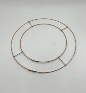 Wire wreath ring 16 inch/40 cm