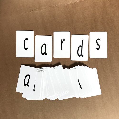 Alphabet Playing Cards