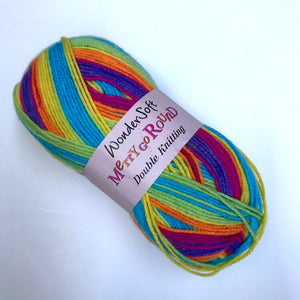 Multicoloured Double Knitting Yarn
