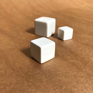 Wooden and Blank Dice